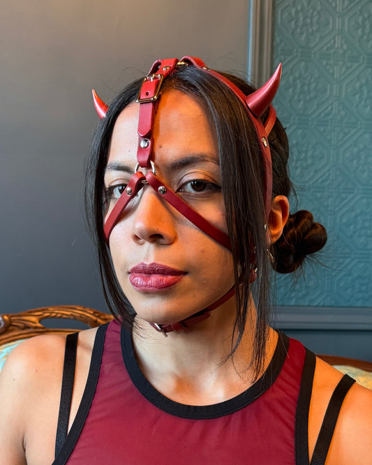 Devil Horn Face Harness