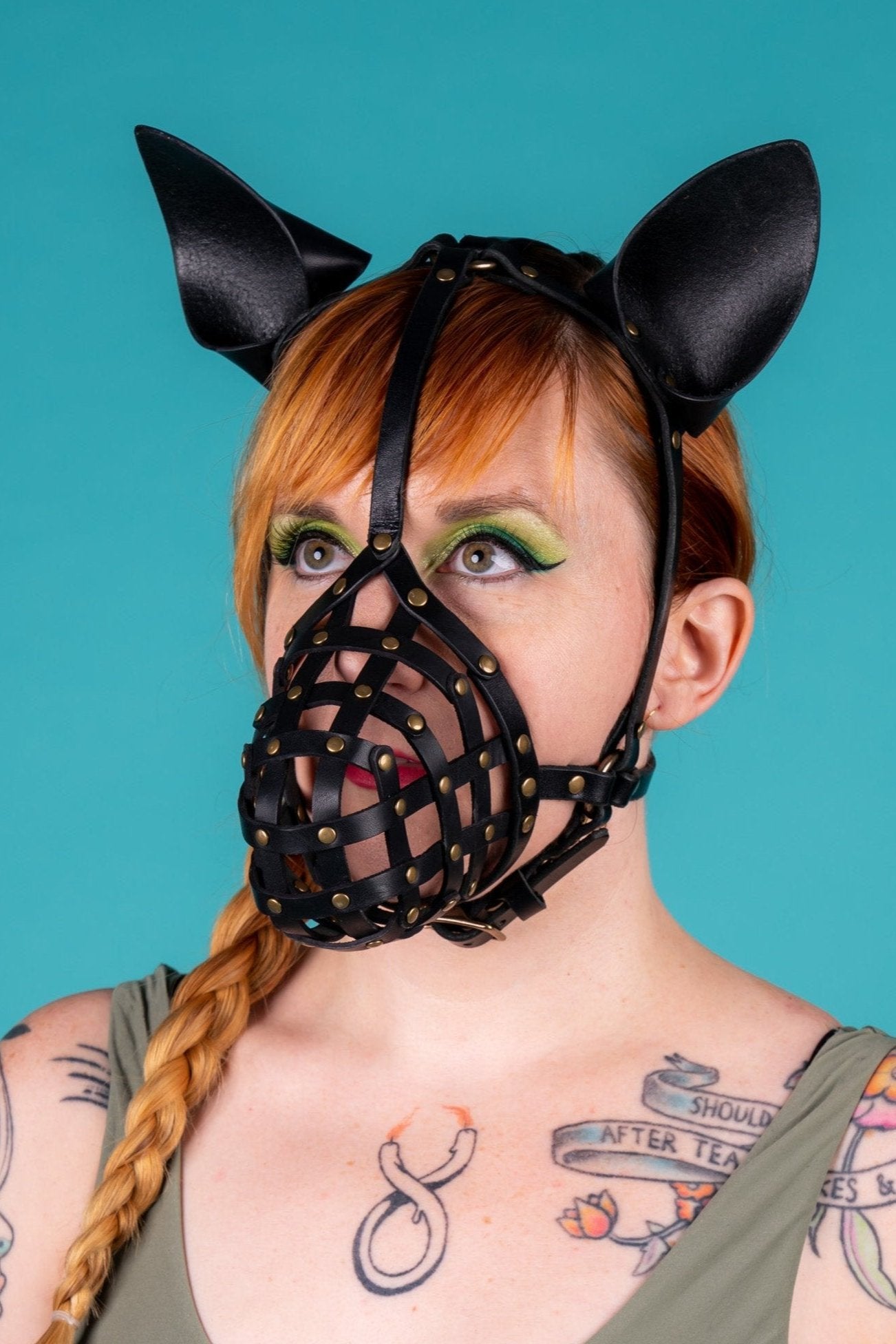 Leather Pup Mask
