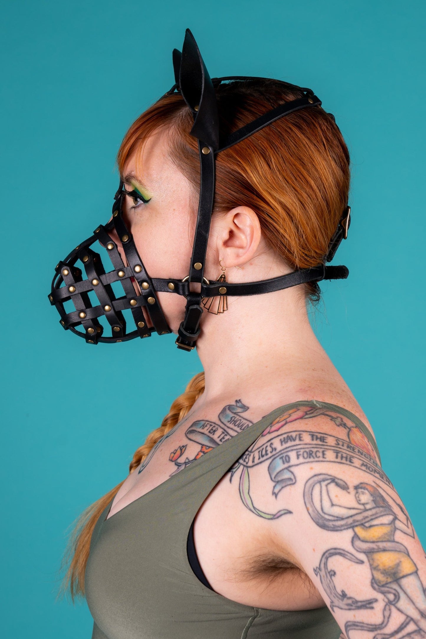 Leather Pup Mask