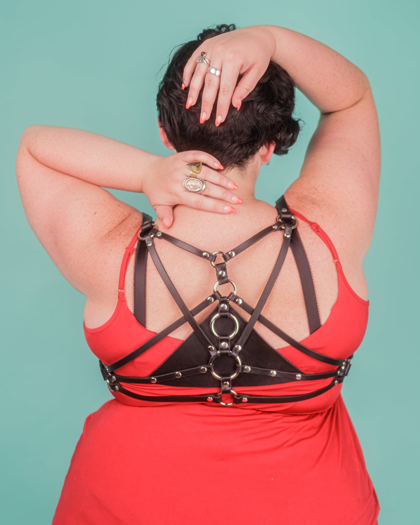 Leather Posture Harness