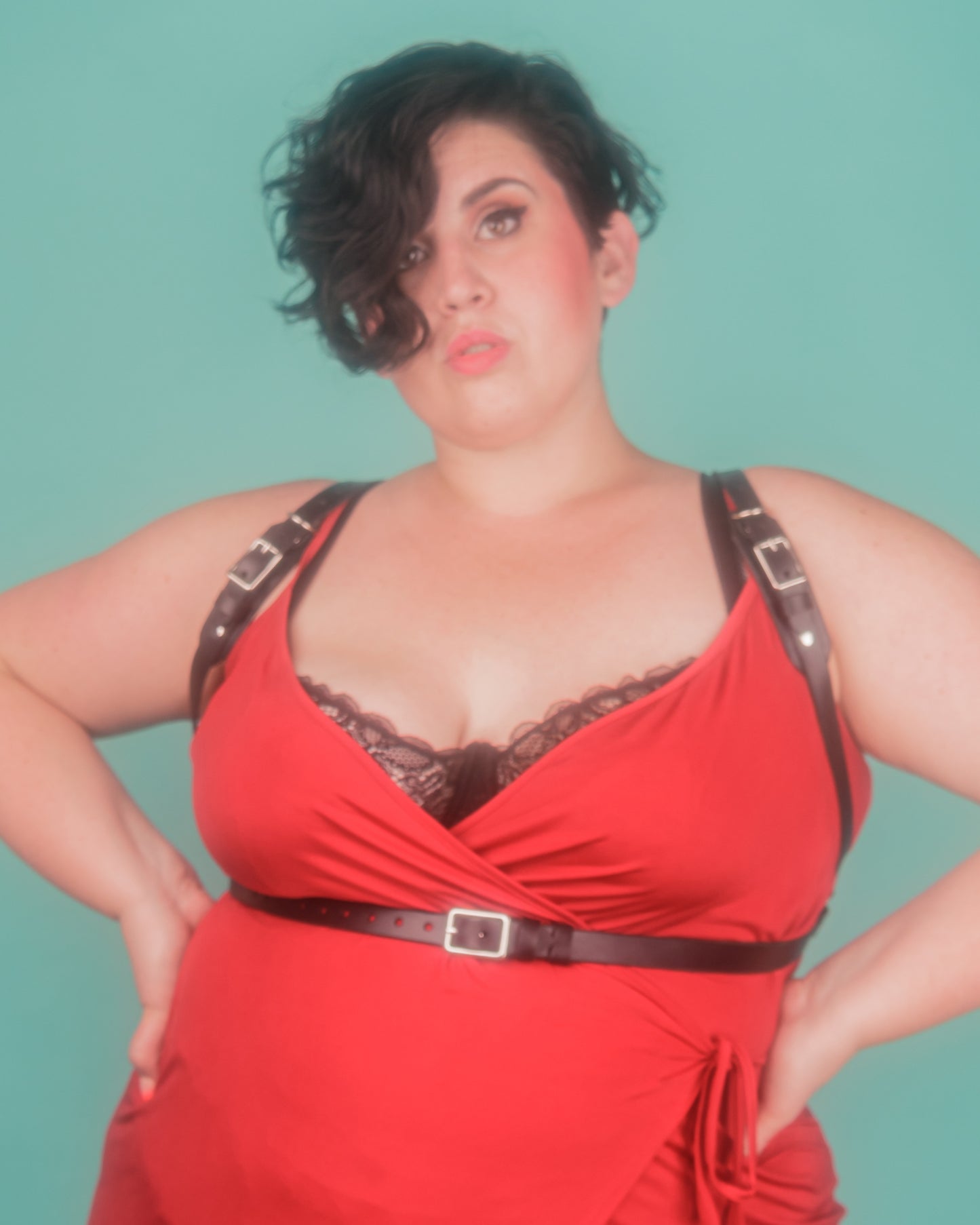 Leather Posture Harness