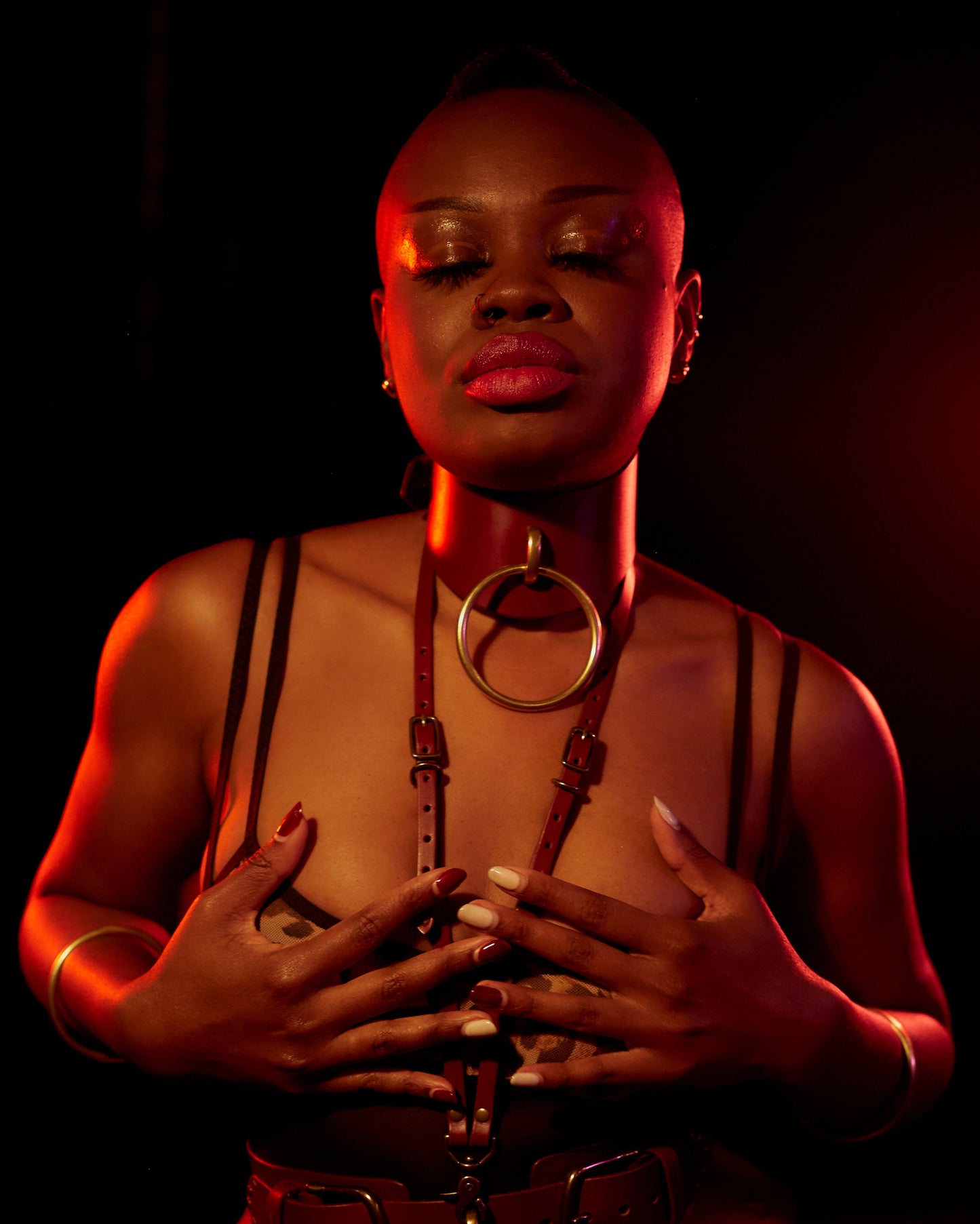 Leather Posture Collar