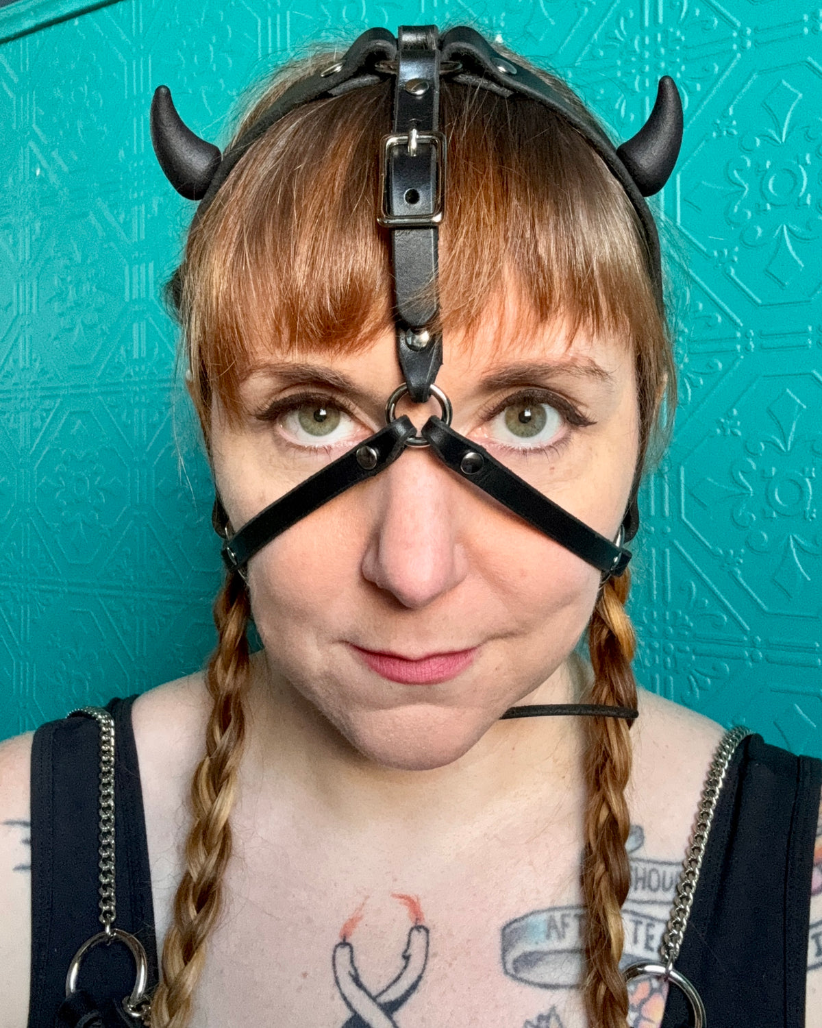 Devil Horn Face Harness