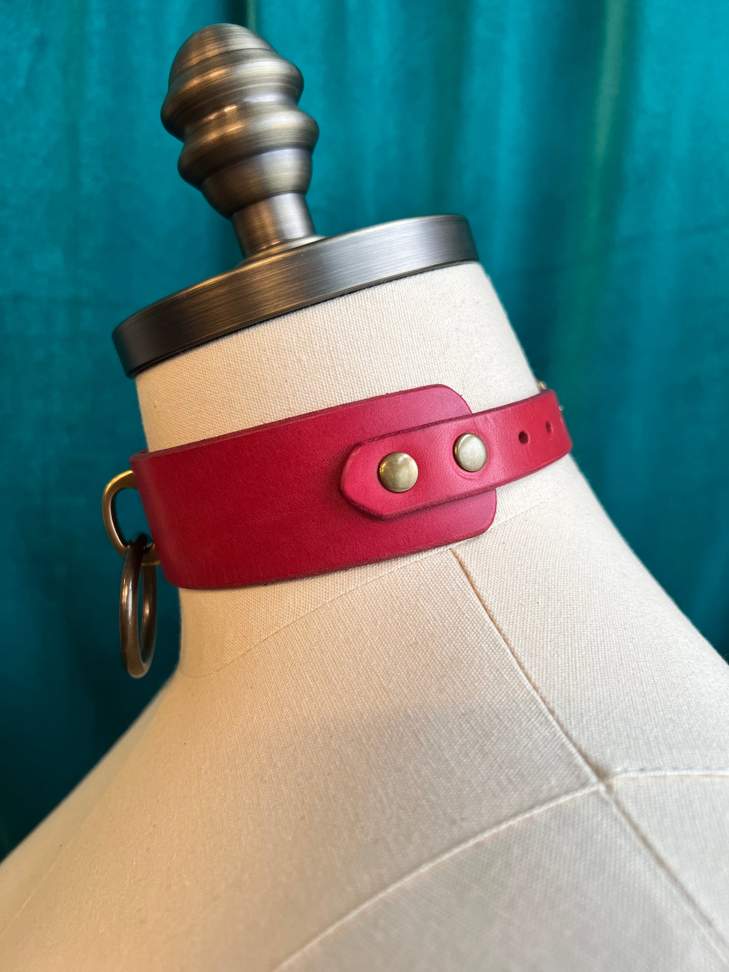 Pink Door Knocker Collar Sample