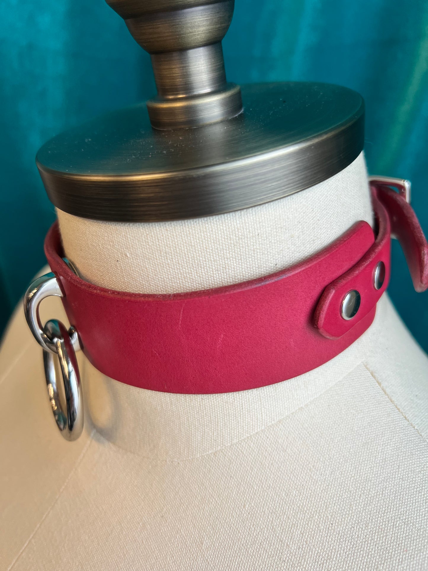 Pink Door Knocker Collar Sample