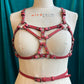 Rose Pink Racquelle Chest Harness Sample Small