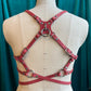 Rose Pink Racquelle Chest Harness Sample Small