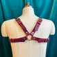 Plum Lexi Bulldog Harness Sample