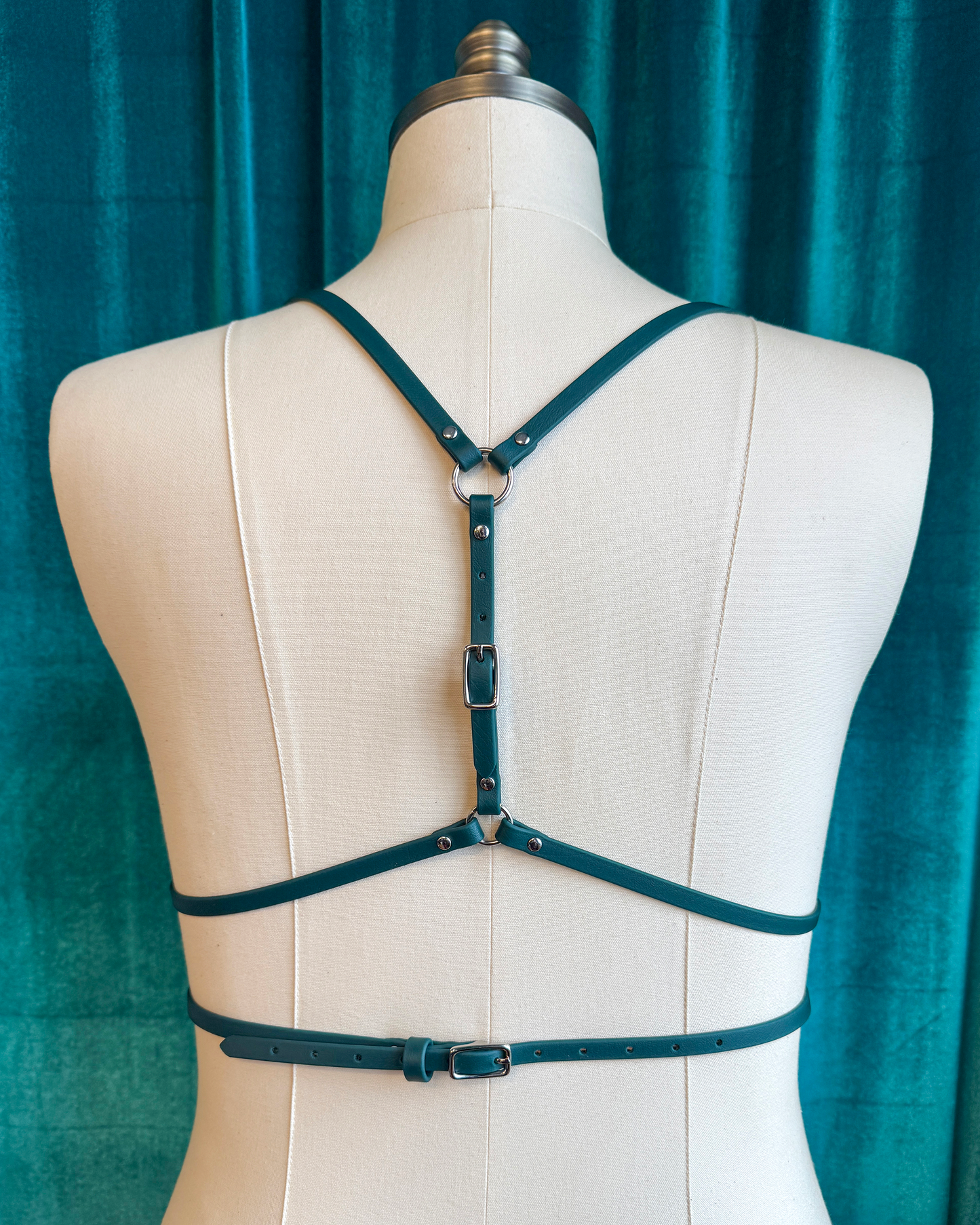 Tiny Tiny Tiny Three-Way Harness in Biothane